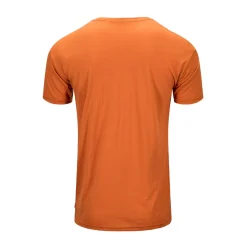 ACLIMA LightWoll 140 Classic Tee Antler, herre (Apricot Orange) Best
