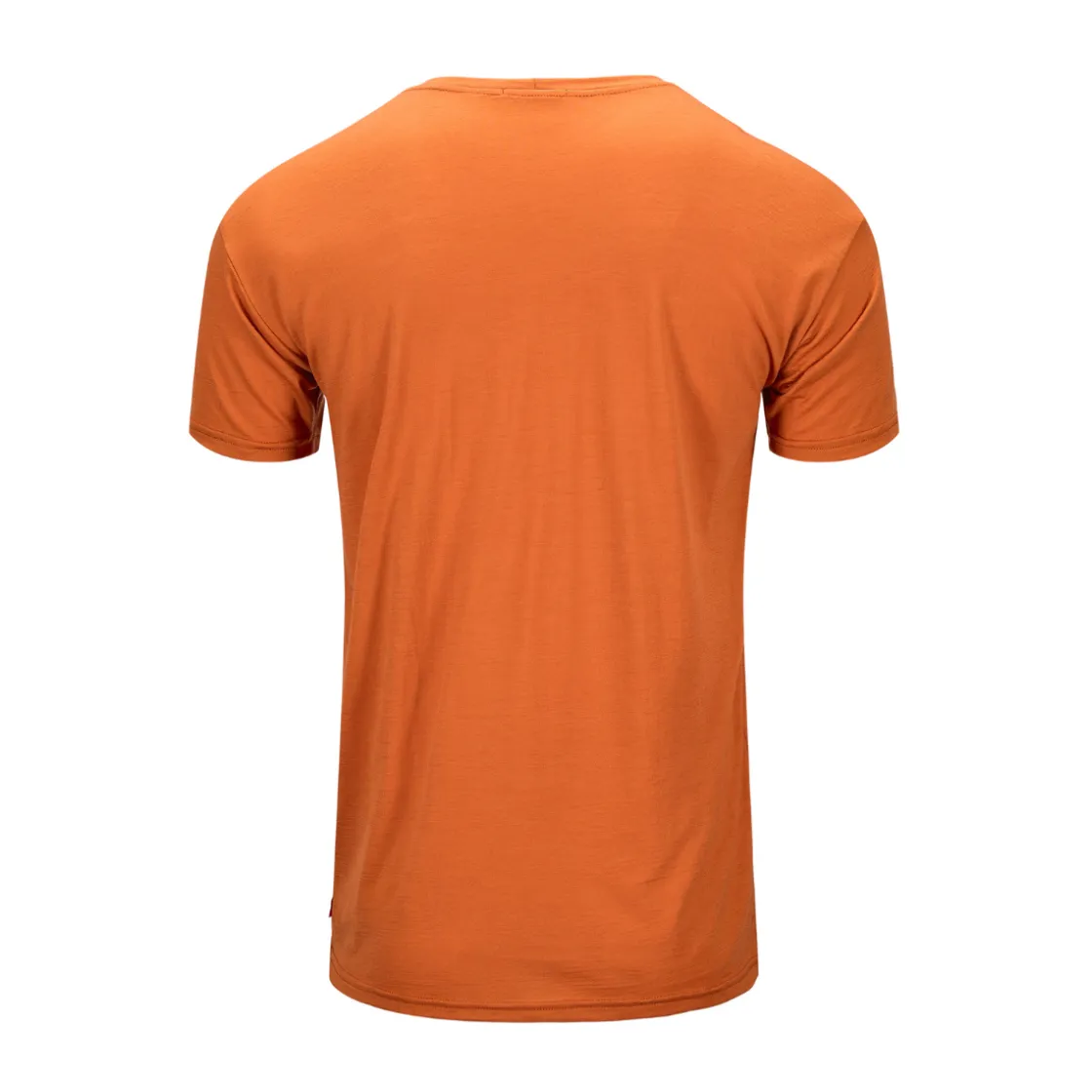 ACLIMA LightWoll 140 Classic Tee Antler, herre (Apricot Orange) Best