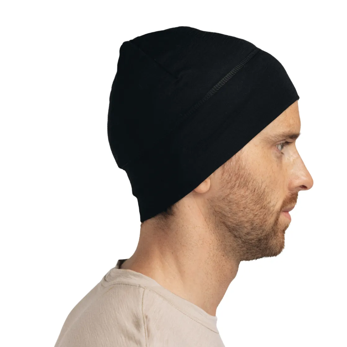 ACLIMA LightWool 140 Beanie (Black Ink)