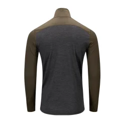 ACLIMA LightWool 180 Polo w/zip, herre (Tarmac Marengo) Online