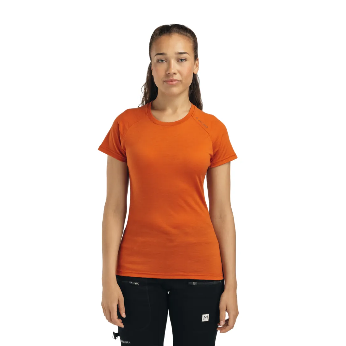 ACLIMA LightWool 140 Trail Tee, dame (ApricotOrange)