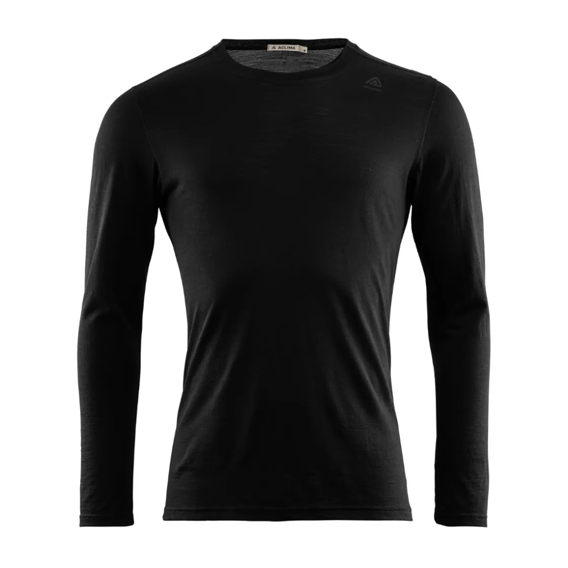 ACLIMA LightWool 140 trøje LS, herre (Jet Black) Discount