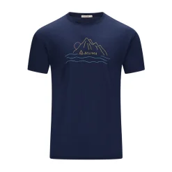 ACLIMA LW 140 Classic Tee Sunset, herre (NavyBlazer)