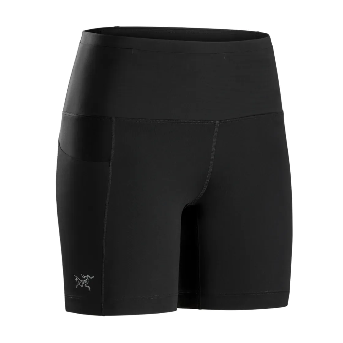 ARCTERYX Arc'teryx Essent HighRise Utility Short 6", dame (Black)