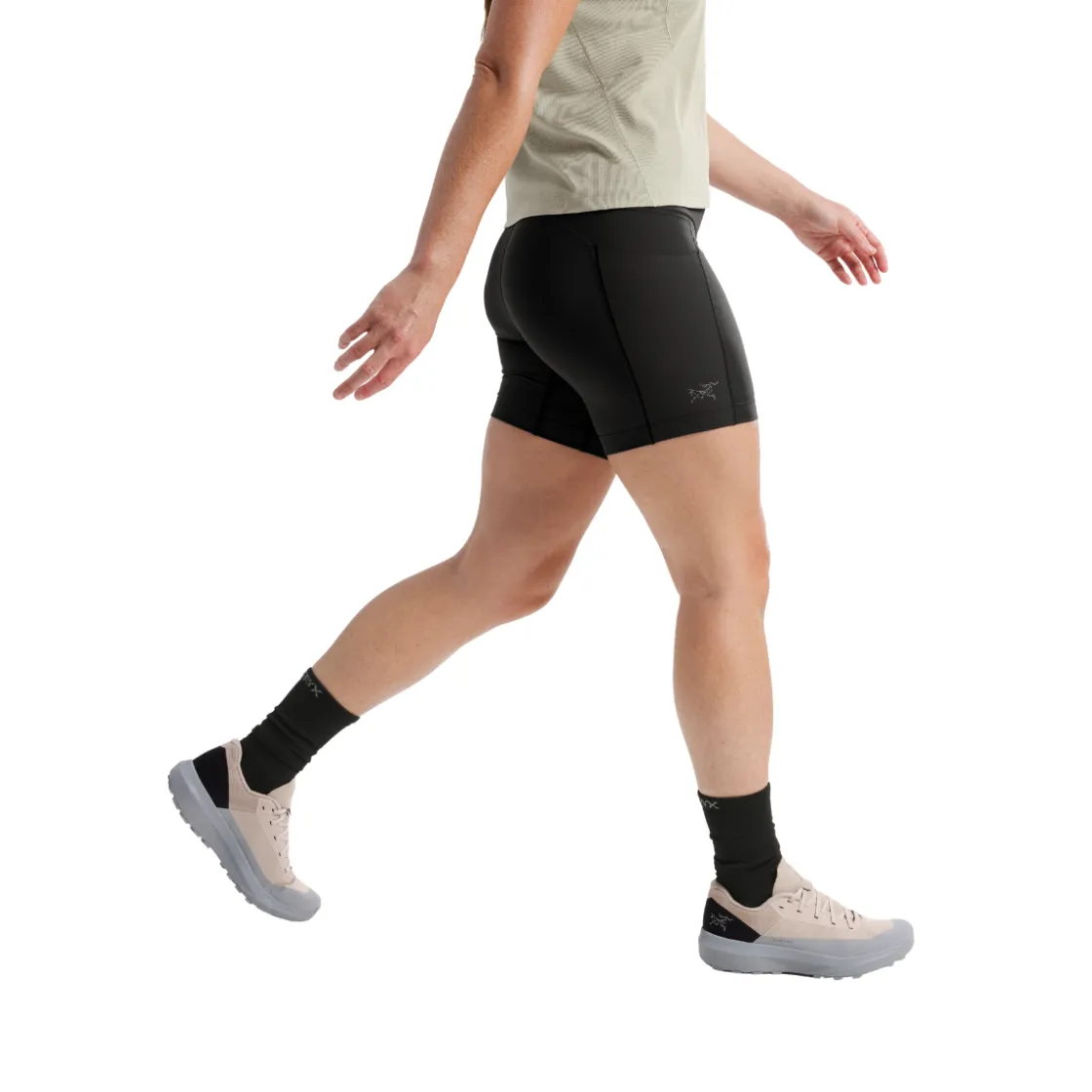 ARCTERYX Arc'teryx Essent HighRise Utility Short 6", dame (Black)