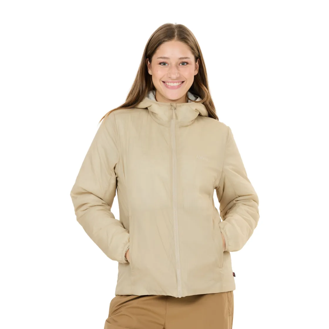 ASIVIK Adventure Primaloft jakke, dame (Fossil)