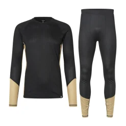 ASIVIK Baselayer Undertøj Sæt, herre (Black / Sand)