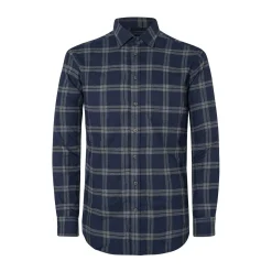 ASIVIK Blåvand LS skjorte, herre (Dark Blue) Hot