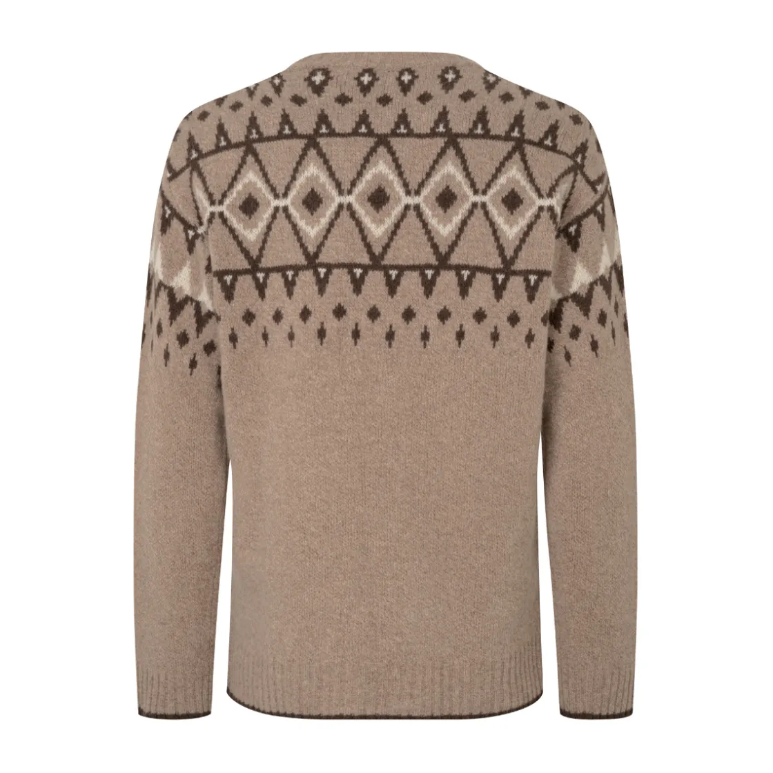 ASIVIK Gamborg Sweater, herre (Tan) Discount
