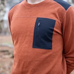 ASIVIK Hessel Wool Crew uldtrøje, herre (Autumn) Sale