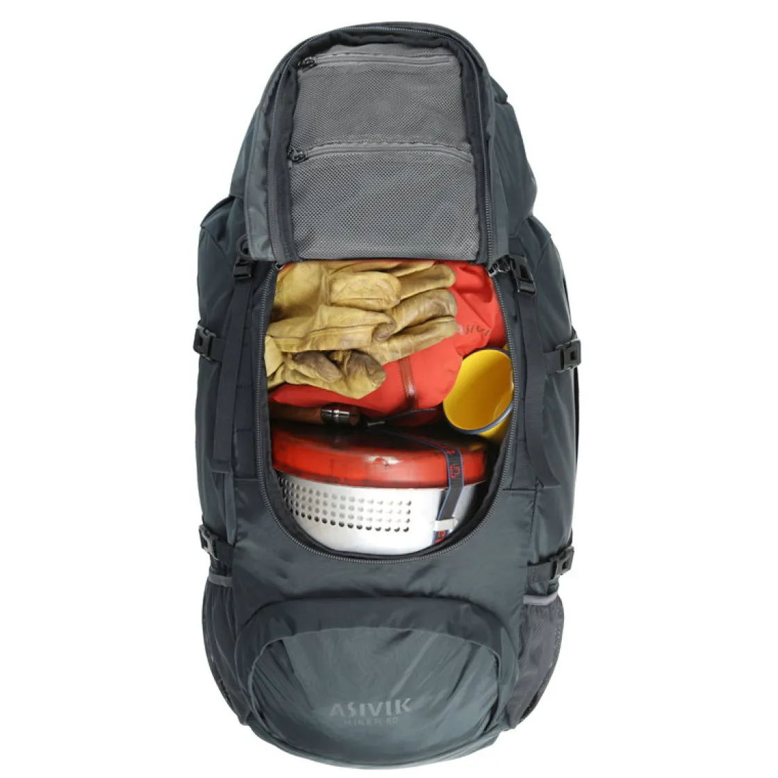 ASIVIK Hiker Rygsæk 60 ltr. Outlet