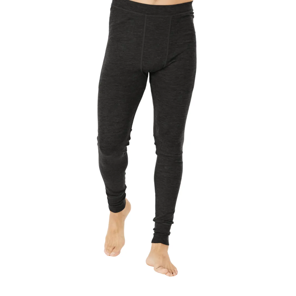 ASIVIK Hike Wool Blend Uldunderbukser, herre (Black) New