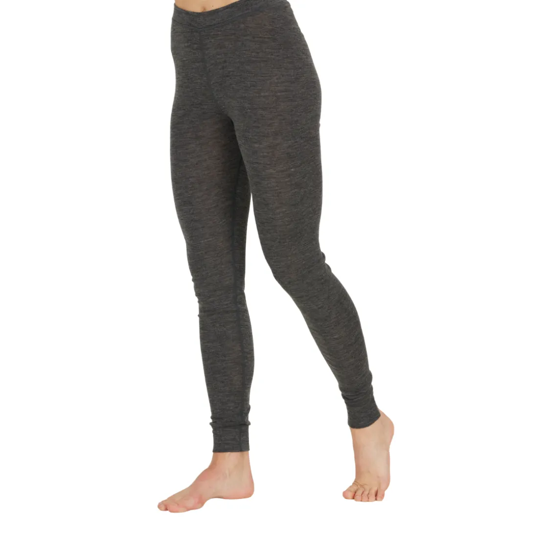 ASIVIK Hike Wool Blend Uldunderbukser, dame (Black) Best