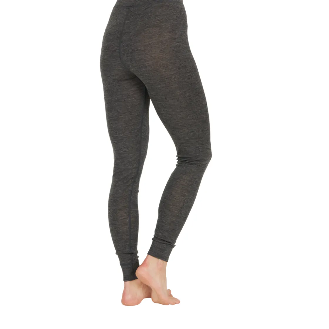 ASIVIK Hike Wool Blend Uldunderbukser, dame (Black) Best