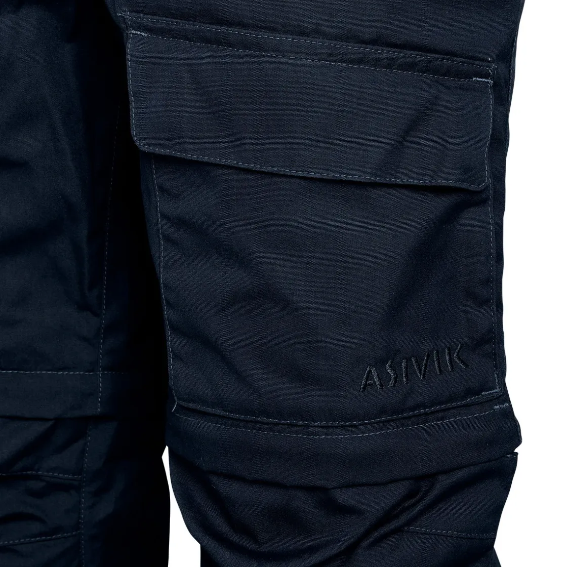 ASIVIK Hike Zip-Off bukser, junior (Dark Blue) Discount