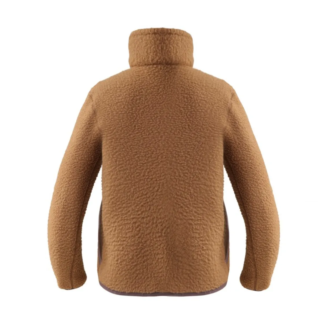 ASIVIK Teddy Fleecejakke, junior (Brown) Discount