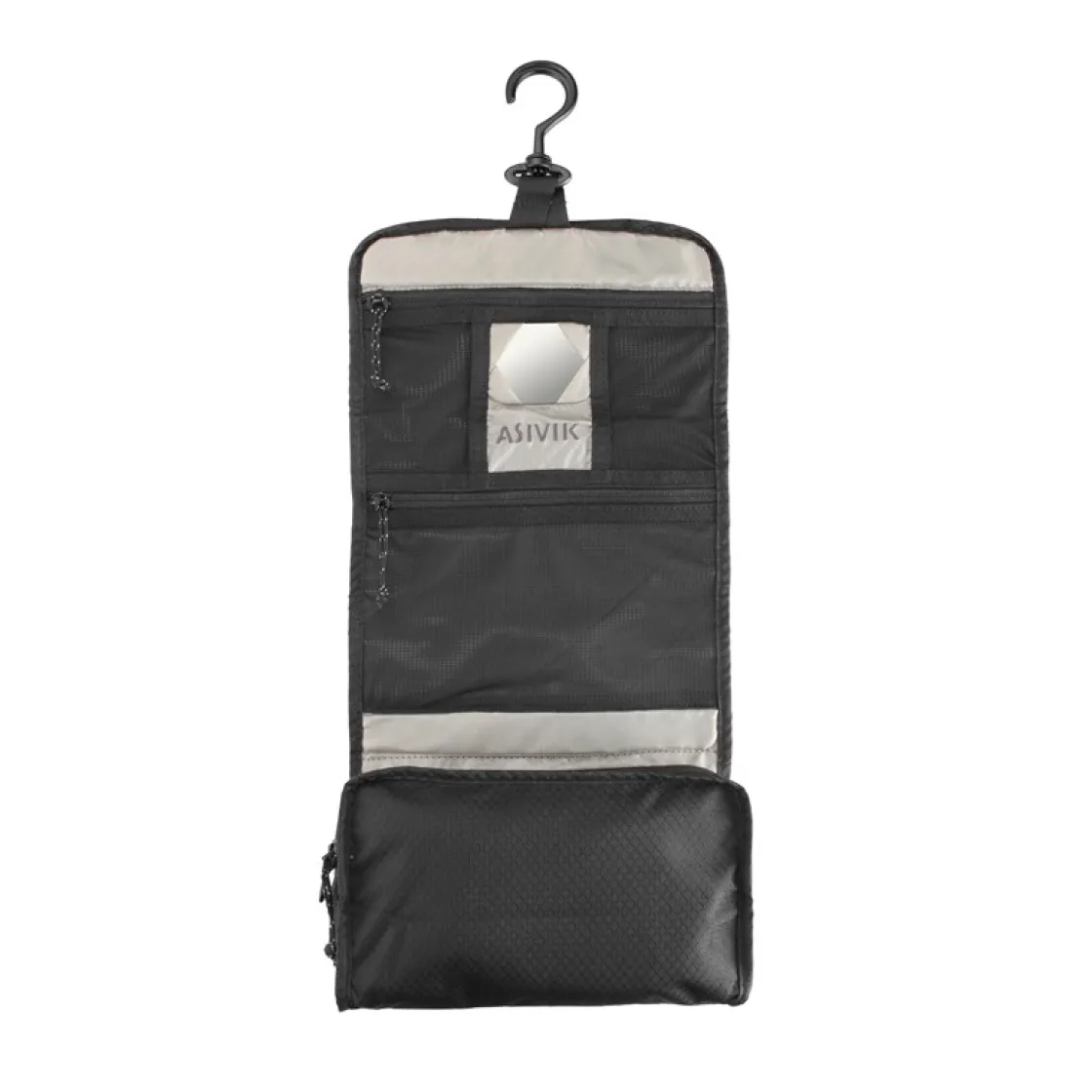 ASIVIK Wash Bag Roll toilettaske (Black) Online
