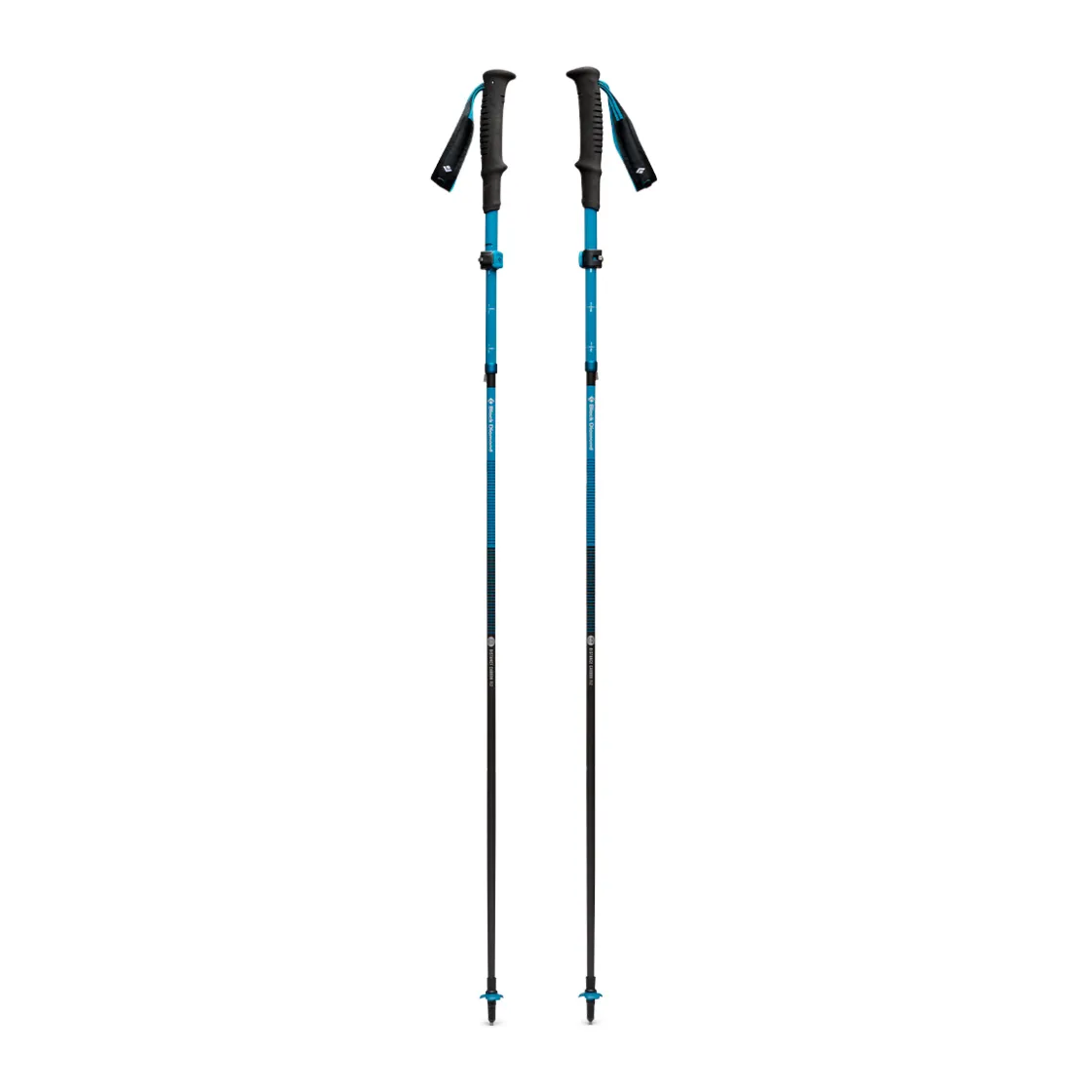BLACK DIAMOND Distance Carbon FLZ vandrestave 110 - 125 cm (Desert Sky) New