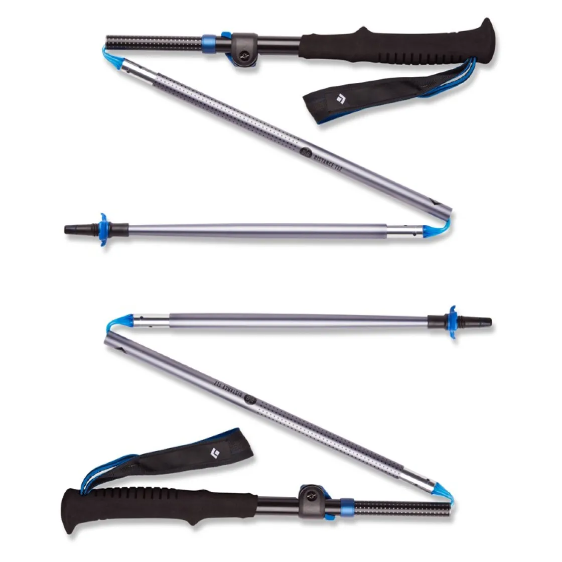 BLACK DIAMOND Distance FLZ vandrestave 125-140 cm Best