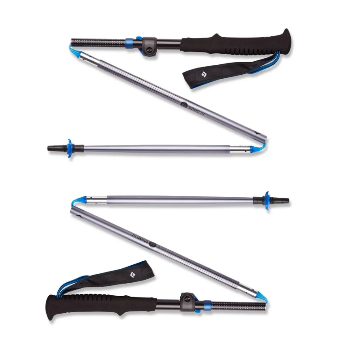 BLACK DIAMOND Distance FLZ Z-vandrestave 95-110 cm Best