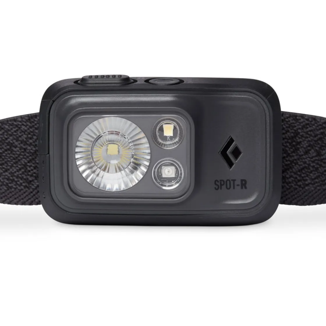 BLACK DIAMOND Spot 400-R, genopladelig pandelampe (Graphite)