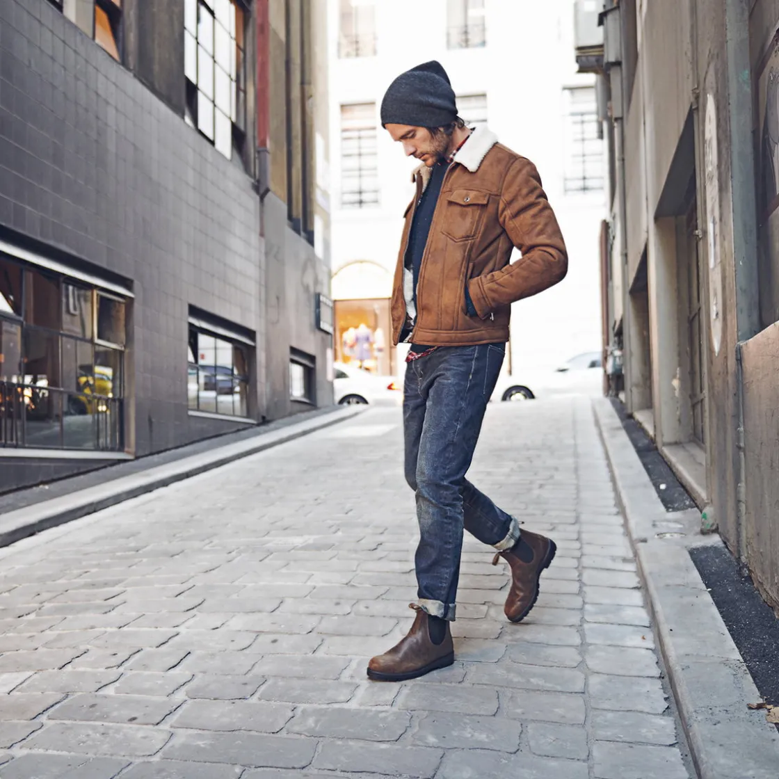 BLUNDSTONE 1609 Classic Chelsea Boot (Antique Brown) Hot