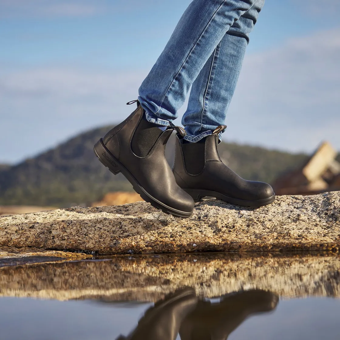 BLUNDSTONE 510 Original Chelsea Boot (Black) Clearance