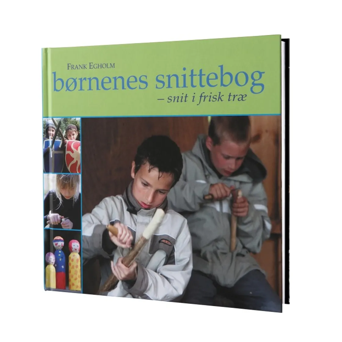 DIVERSE Børnenes snittebog - snit i frisk træ Online