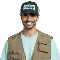 BUFF Explore Trucker Cap (Lake River Khaki) New