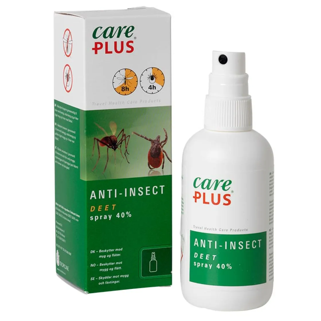 CARE PLUS Anti-Insect DEET 40%, myggespray 100 ml Online