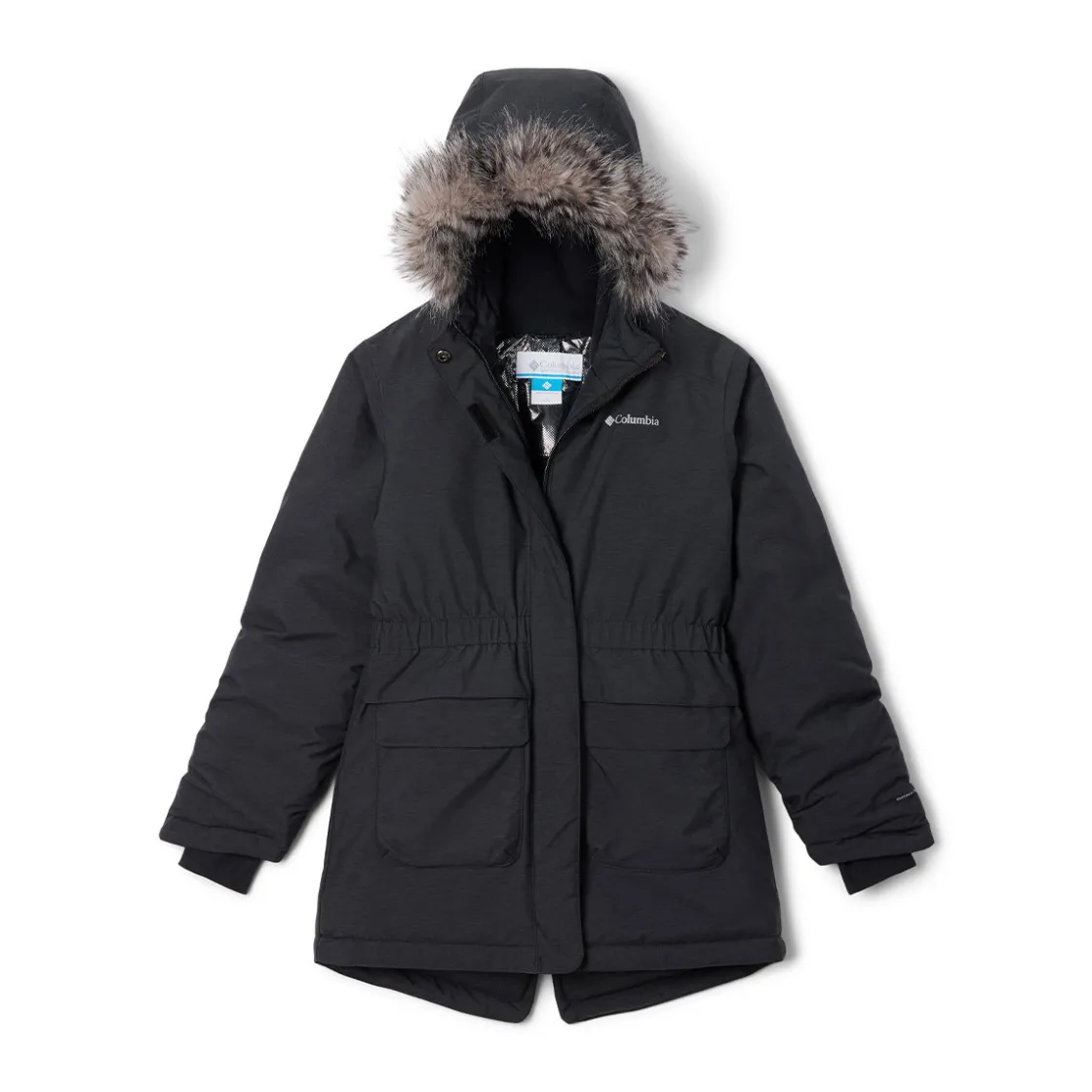 COLUMBIA Girls Nordic Strider II vinterjakke, junior (Black) Online