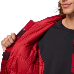 COLUMBIA High Cascades Shirt Jacket, herre (Red Dahlia) Best