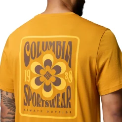 COLUMBIA Outdoor CSC Graphic T-shirt, herre (Sand Dune)
