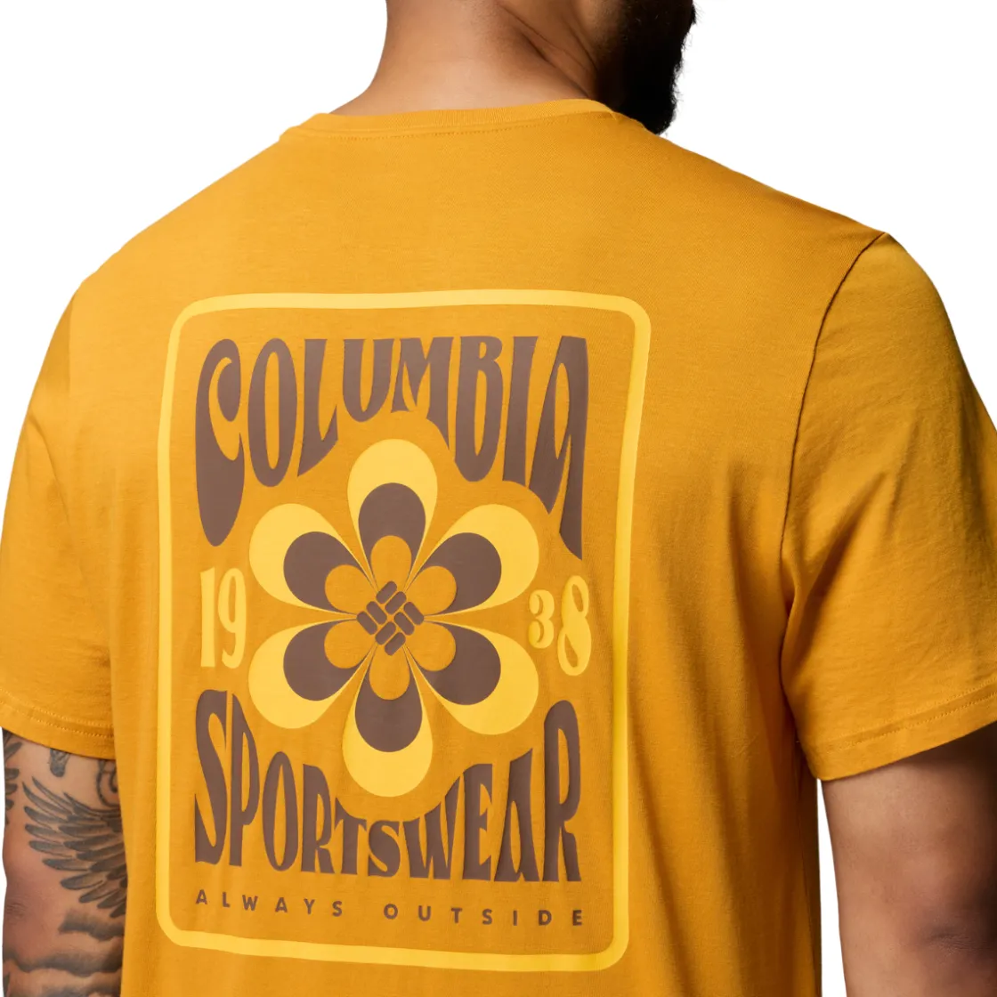 COLUMBIA Outdoor CSC Graphic T-shirt, herre (Sand Dune)