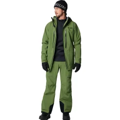 COLUMBIA Platinum Peak II 3-lags skibukser, herre (Canteen) New