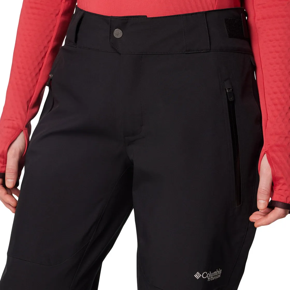 COLUMBIA Platinum Peak II 3-lags skibukser, dame (Black) Hot