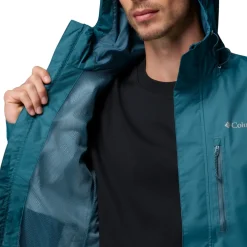 COLUMBIA Pouring Adventure regnjakke, herre (Everblue) Best