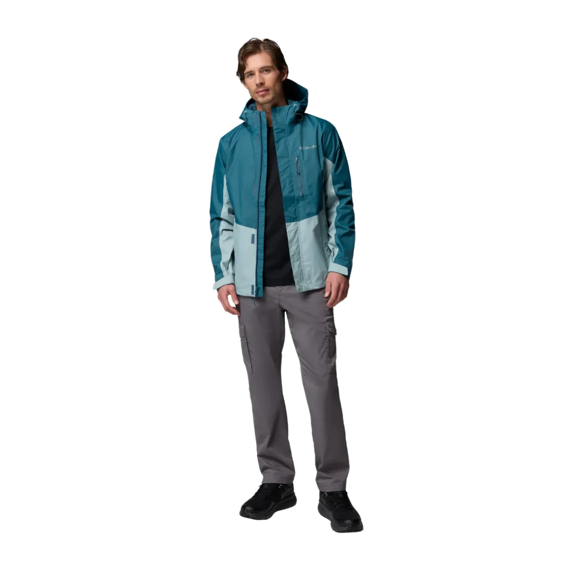 COLUMBIA Pouring Adventure regnjakke, herre (Everblue) Best