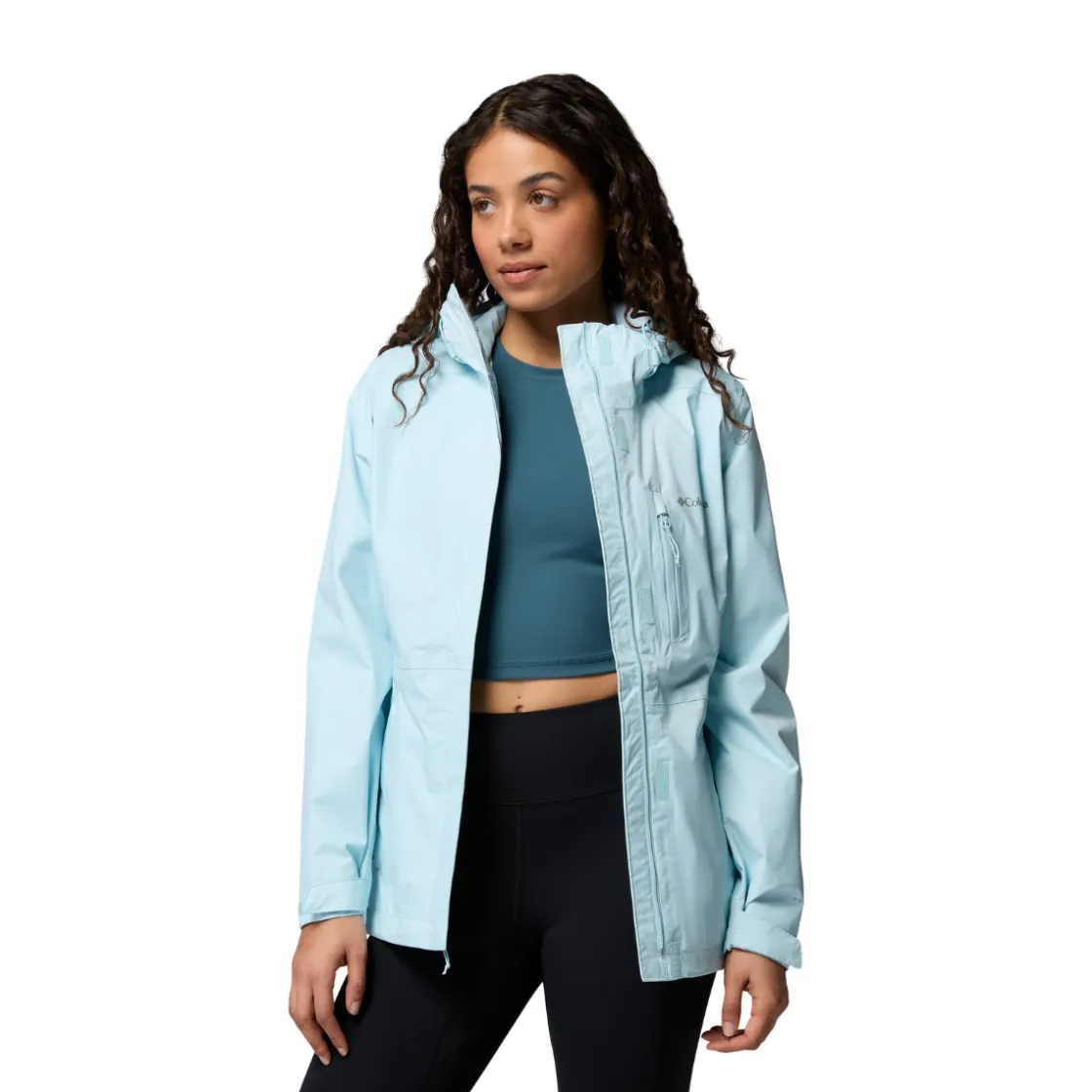 COLUMBIA Pouring Adventure regnjakke, dame (Marine Light) Online