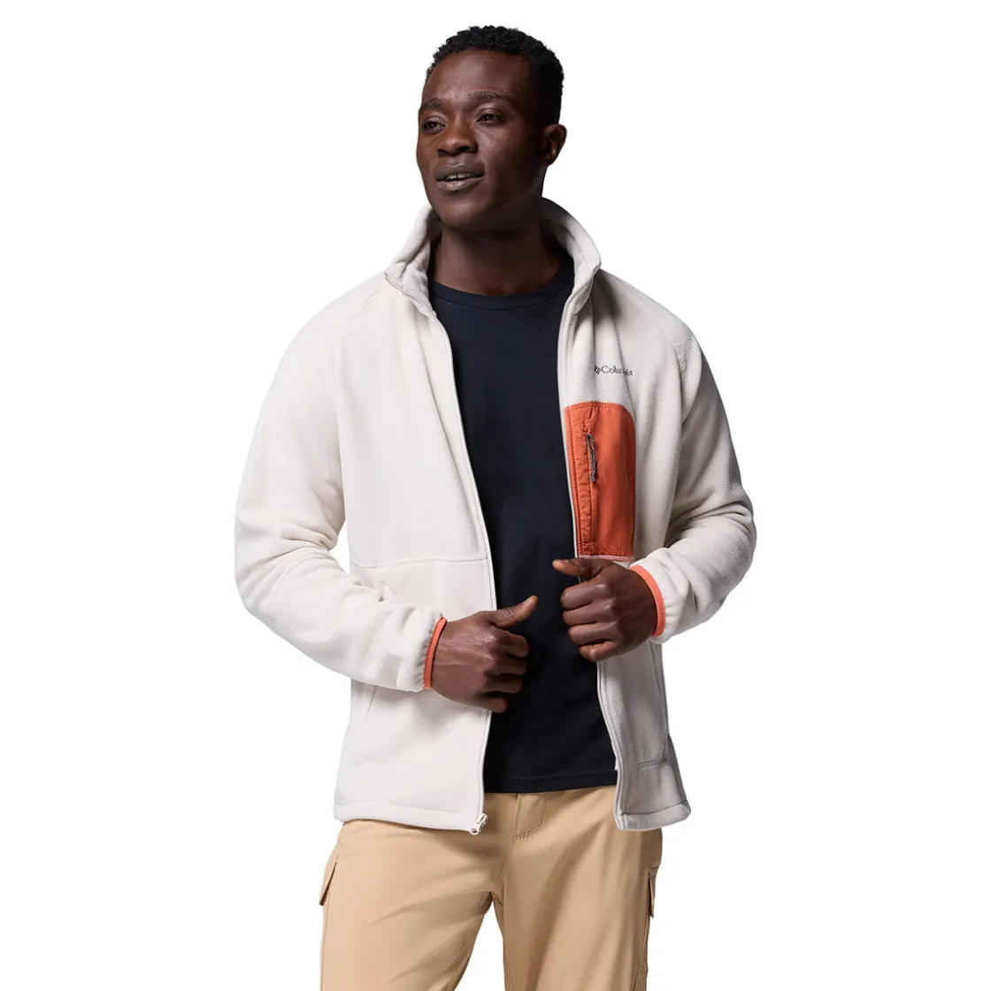 COLUMBIA Rapid Expedition II FZ Fleece, herre (Dark Stone) New
