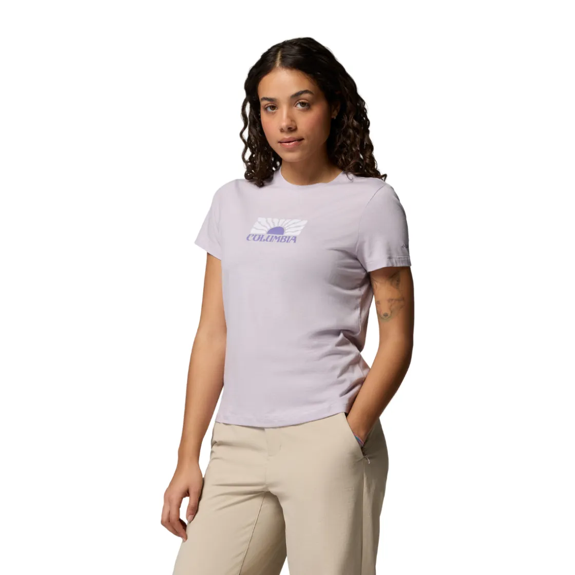 COLUMBIA Ruby Springs Graphic T-shirt, dame (Lavender) Hot