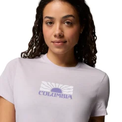 COLUMBIA Ruby Springs Graphic T-shirt, dame (Lavender) Hot