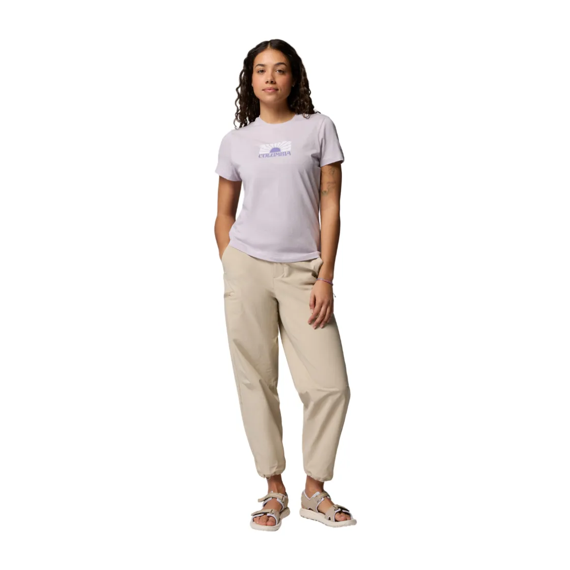 COLUMBIA Ruby Springs Graphic T-shirt, dame (Lavender) Hot