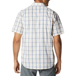 COLUMBIA Silver Ridge Lite Plaid skjorte SS, herre Clearance
