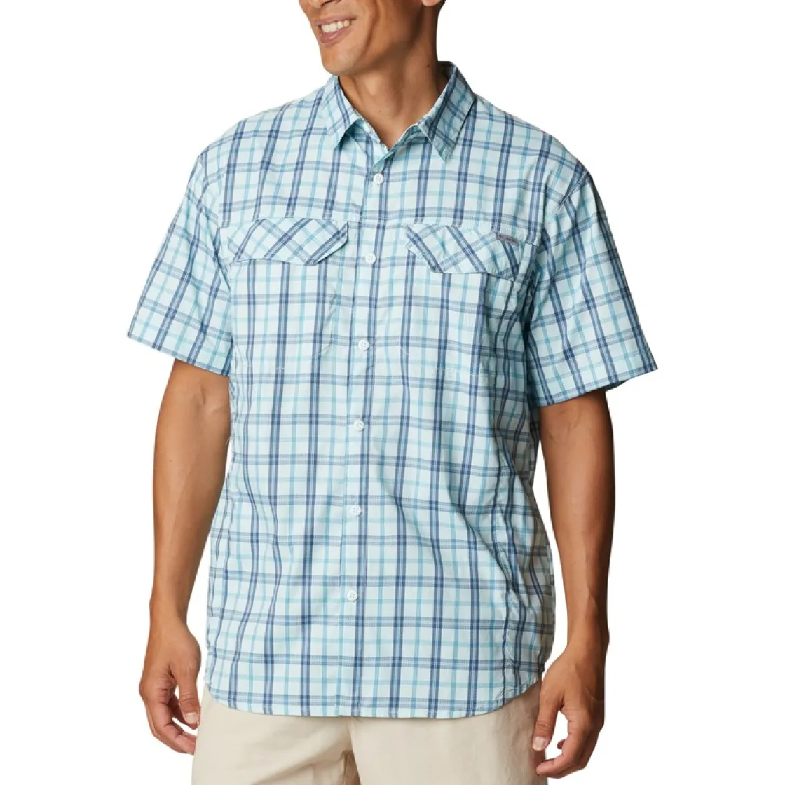 COLUMBIA Silver Ridge Lite Plaid skjorte SS, herre Online