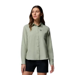 COLUMBIA SilverRidge Utility II Skjorte, dame (Safari) Clearance