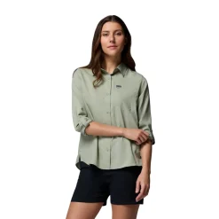 COLUMBIA SilverRidge Utility II Skjorte, dame (Safari) Clearance
