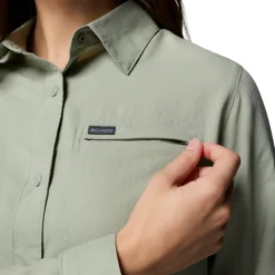 COLUMBIA SilverRidge Utility II Skjorte, dame (Safari) Clearance