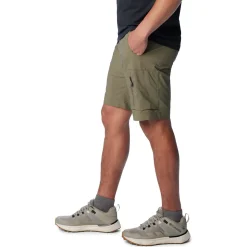 COLUMBIA Silver Ridge Utility Cargo Shorts, herre (Green) Online
