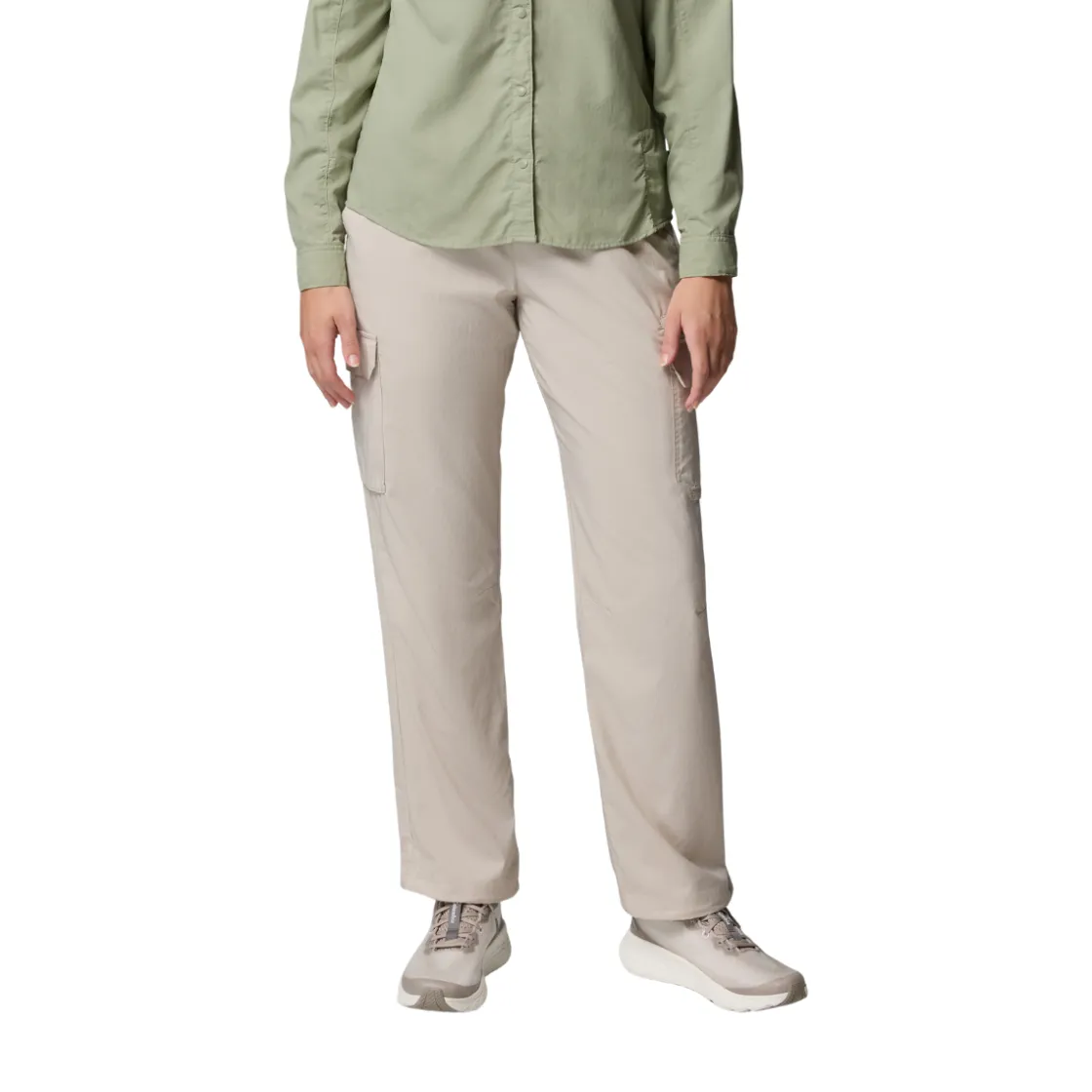 COLUMBIA Skien Valley Cargo Pants, dame (Dark Stone) New